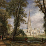 CATEDRAL DE SALISBURY DESDE EL JARDÍN DEL OBISPO. J. CONSTABLE Frick Art & Historical Center. Nueva York (1826)