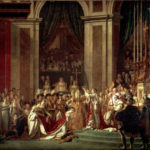 LA CONSAGRACIÓN DE NAPOLEÓN. J. L. DAVID. Museo del Louvre. París. (1807)