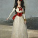 LA DUQUESA DE ALBA. F. GOYA. Colección del Duque de Alba. Salamanca. 1795