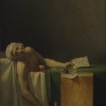 LA MUERTE DE MARAT. J. L. DAVID. Museo de las Bellas Artes. Bruselas. (1793)