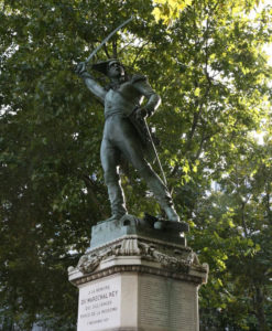 MONUMENTO AL MARISCAL NEY. F. RUDE. Plaza Ernest Denis. París. (1853)