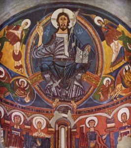 PANTOCRATOR. Iglesia de San Clemente de Tahüll. Lérida. Siglo XII