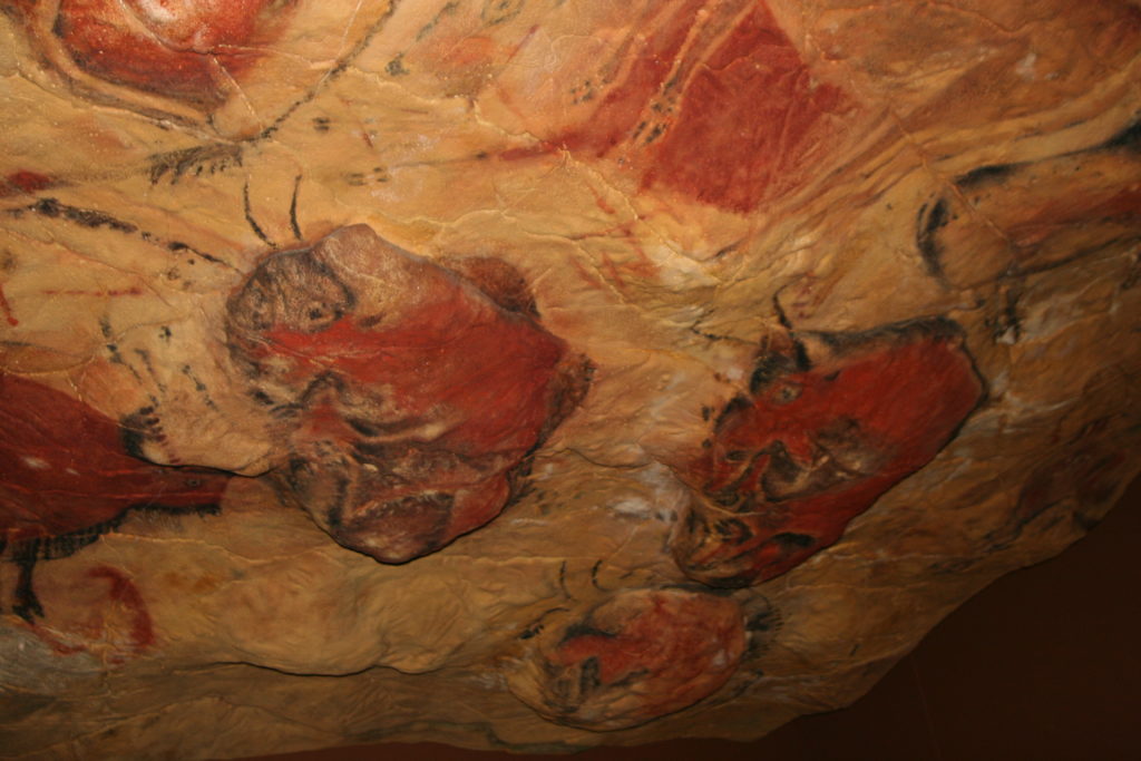 PINTURAS DE LA CUEVA DE ALTAMIRA. ANÓNIMO. Cueva de Altamira. Cantabria. (14.000 a. C.)