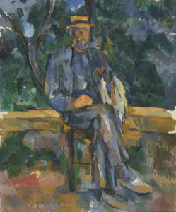 RETRATO DE UN CAMPESINO. CÉZANNE. Museo Thyssen-Bornemisza. Madrid. (1901-1906)