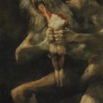 SATURNO DEVORANDO A UN HIJO. F. GOYA. Museo del Prado. Madrid. (1823)