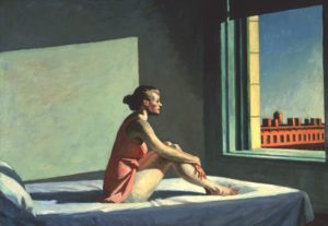 SOL DE LA MAÑANA. E. HOPPER. Columbus Museum of Art. Ohio. (1952)