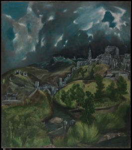 VISTA DE TOLEDO. EL GRECO. Metropolitan Museum. Nueva York (1610)