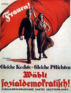 CARTEL ELECTORAL DEL SPD EN 1919