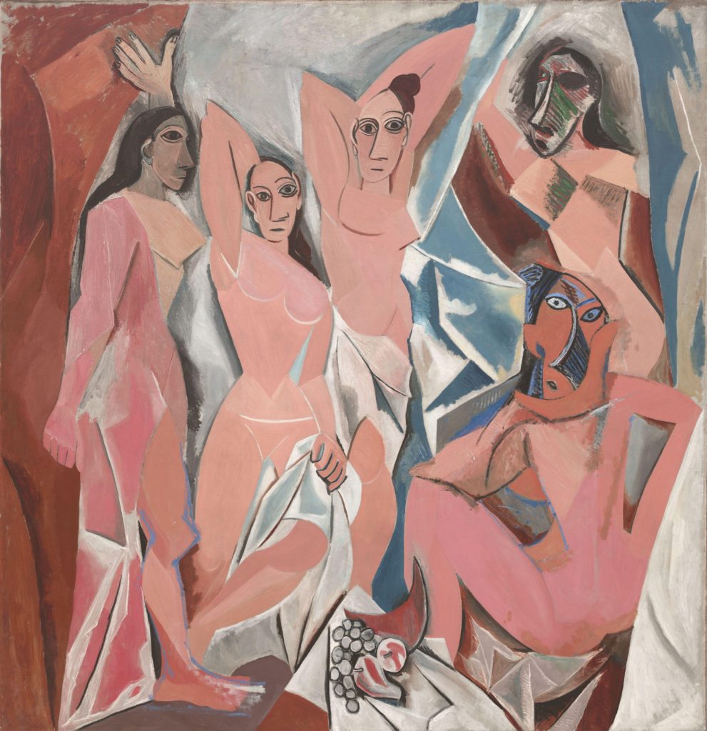 LAS SEÑORITAS AVIGNON. P. PICASSO. MoMa. New York (1907)