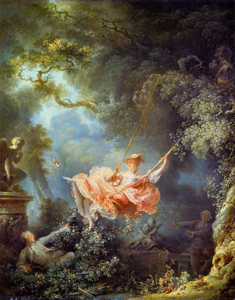 EL COLUMPIO. J. H. FRAGONARD. Wallace Collection. Londres (1767-1768)