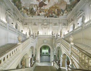 PALACIO DE WURZBURGO J. B. NEUMAN (escalera) y G. TIEPOLO (frescos). Würzburg Alemania (1719-1780)