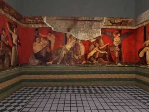VISIONADO VIRTUAL DE LOS FRESCOS DE LA VILLA DE LOS MISTERIOS