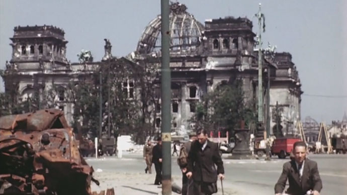 BERLÍN TRAS LOS BOMBARDEOS ALIADOS