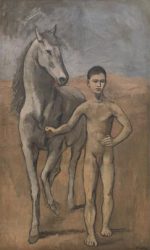 CHICO CON CABALLO. PICASSO. MoMa. Nueva York. (1906)