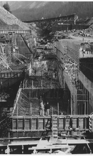 CONSTRUCCIÓN DE LA PRESA DE BONNEVILLE 1936