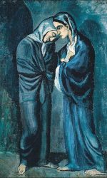 DOS HERMANAS. PICASSO. Museo del Ermitage. San Petersburgo (1902)