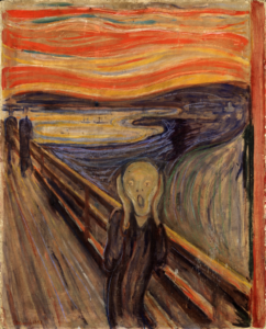 EL GRITO. EDUARD MUNCH. Galería Nacional. Oslo. (1893)