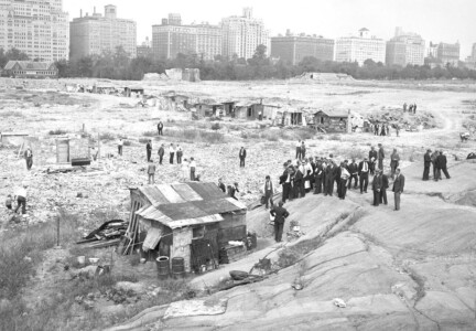 HOOVERVILLE EN CENTRAL PARK NUEVA YORK