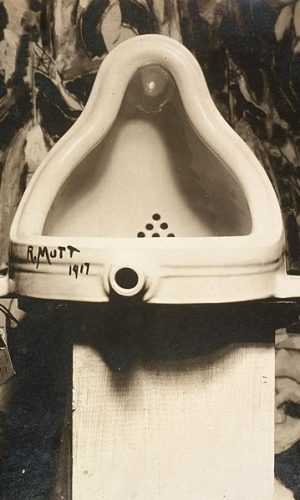 LA FUENTE. DUCHAMP. Obra perdida o destruida. 1917