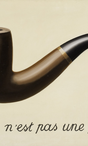 LA TRAICIÓN DE LAS IMÁGENES. MAGRITTE. Museo de Arte del Condado de Los Ángeles (1929)