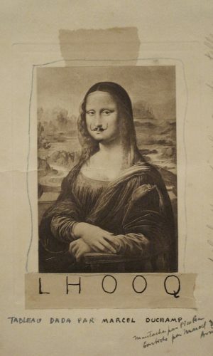 LHOOQ. DUCHAMP. Colección particular. 1919