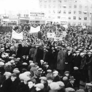 MARCHA DEL HAMBRE EN ALBERTA. CANADÁ