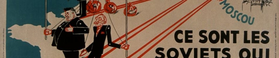 PROPAGANDA CONTRARIA AL FRENTE POPULAR EN FRANCIA (AÑOS 30)