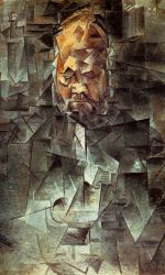 RETRATO DE VOLLARD. PICASSO. Museo Pushkin. Moscú. (1909)